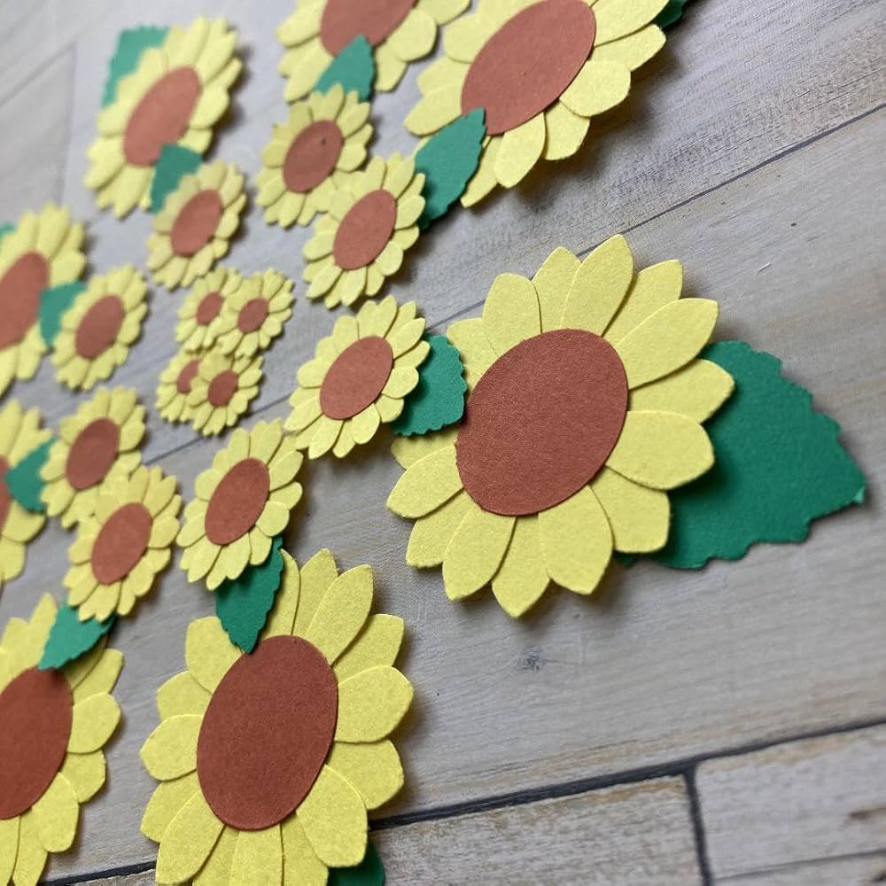 Amazon.co.jp: クラフトパンチ ひまわり 花 アルバム 卒園 誕生